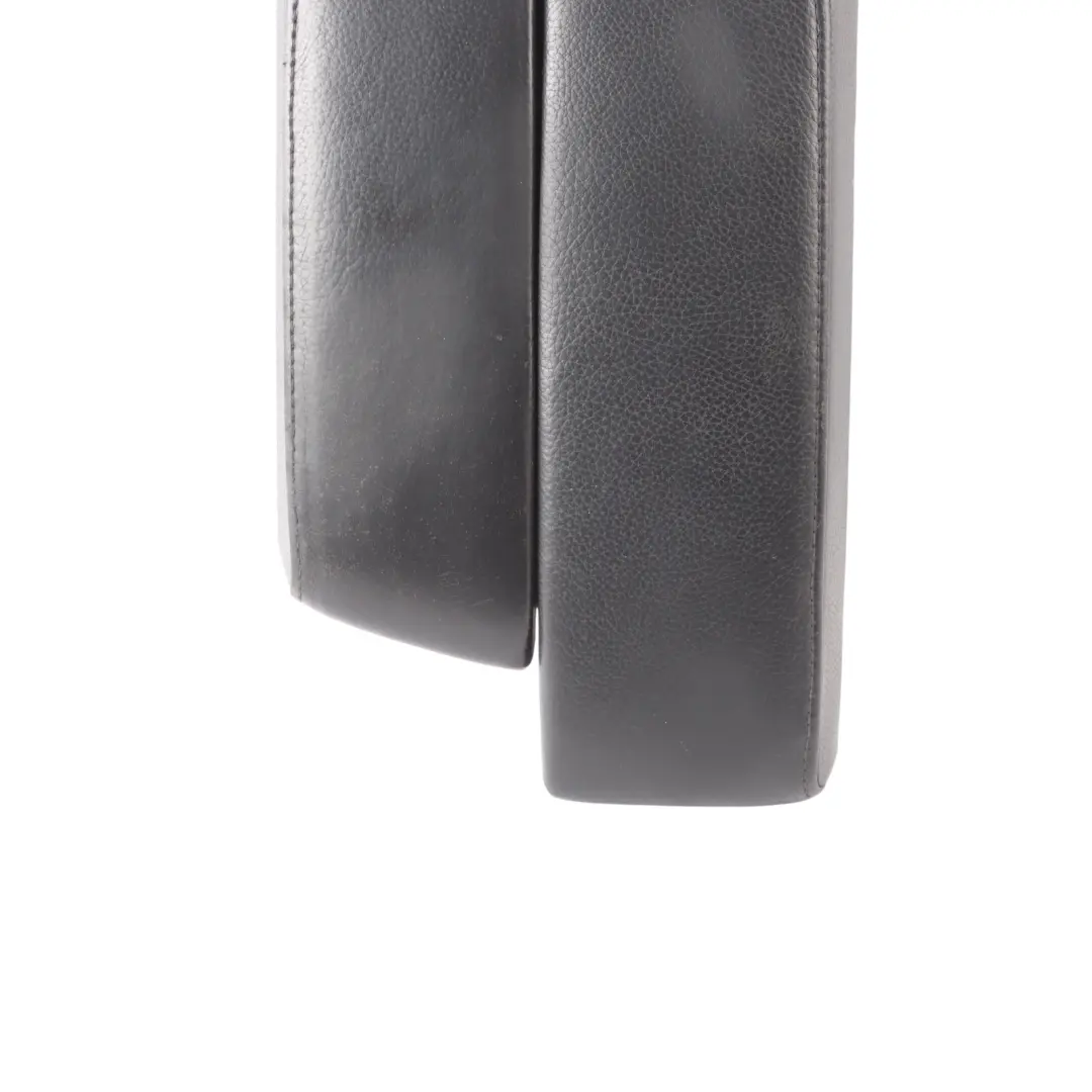 Front Armrest BMW E90 E91 E92 Split Centre Console Arm Rest Cover Leather Black