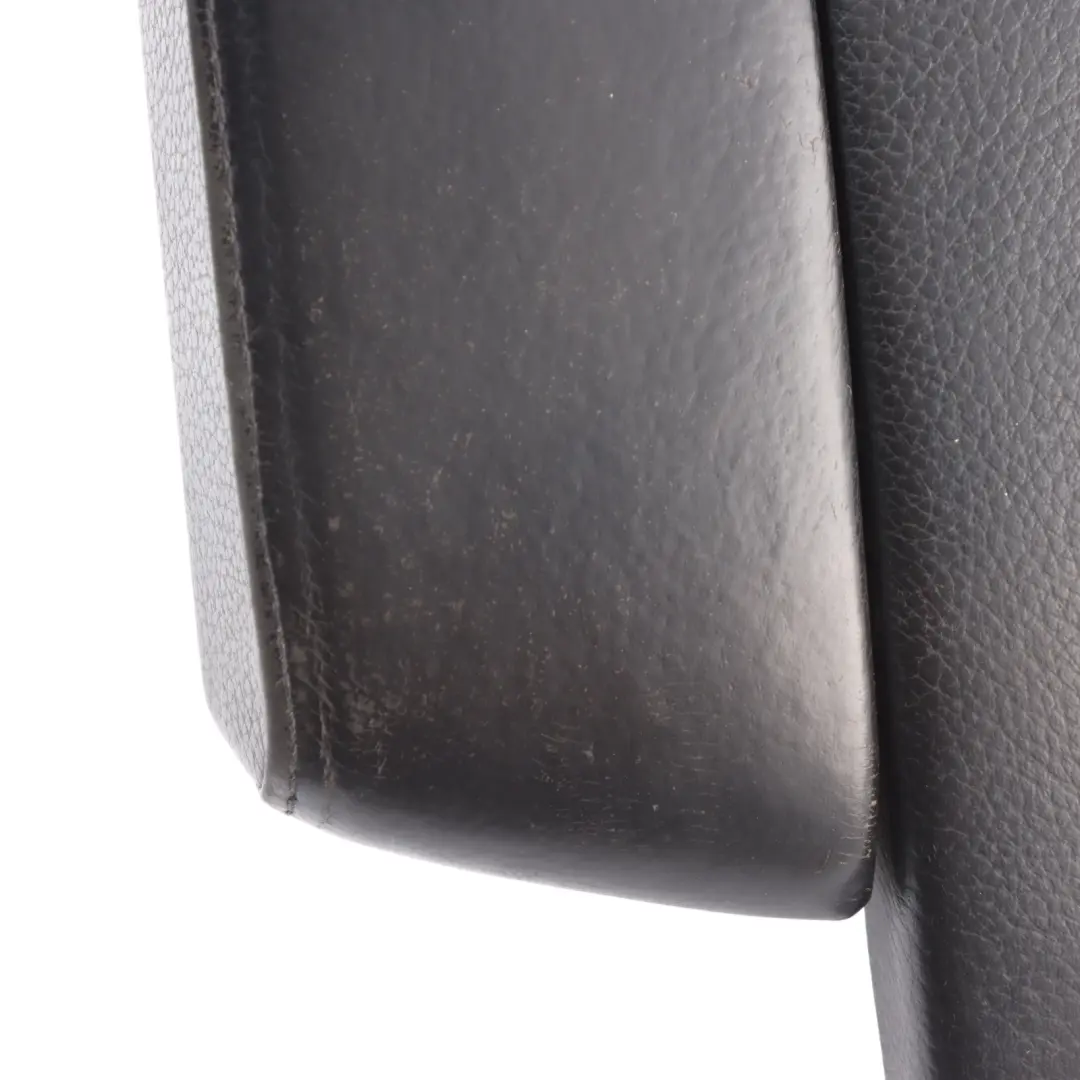 Front Armrest BMW E90 E91 E92 Split Centre Console Arm Rest Cover Leather Black