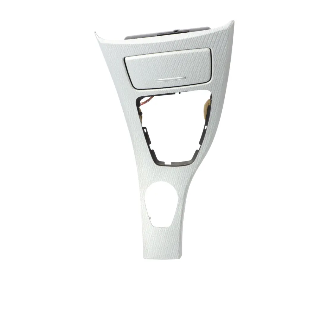 BMW E90 E91 Set Cover Dash Trim Strip Console Aluminium Glacier Silber