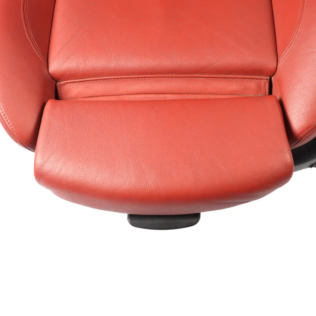 Front Seat BMW E93 Convertible Sport Heated Korall-Red Leather Left N/S Memory
