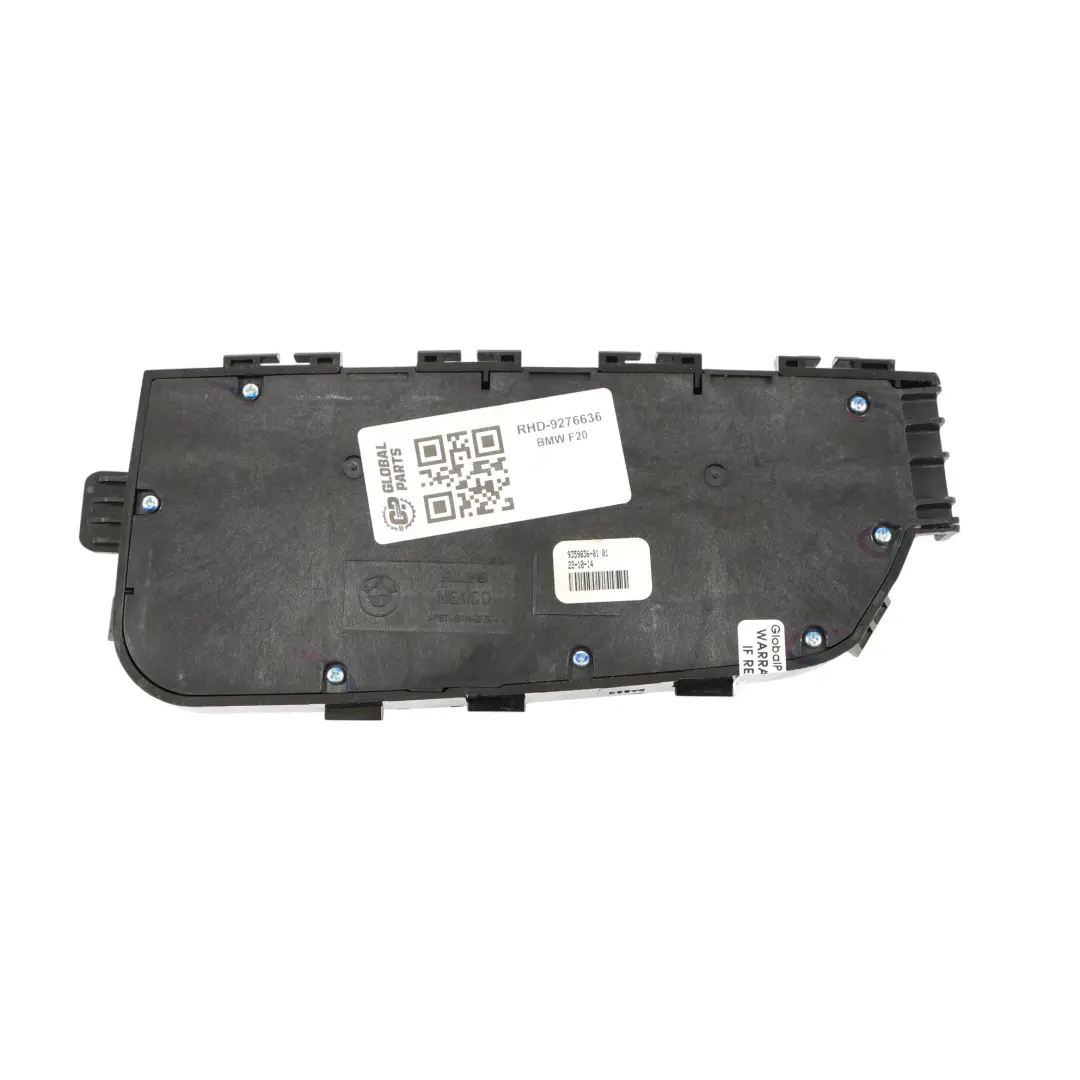 Seat Switch BMW F20 F30 F31 X3 F25 Front Adjustment Memory Right O/S 9276630
