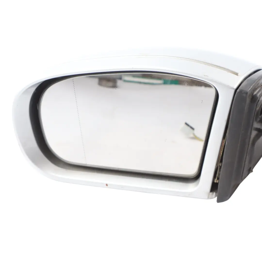 Mercedes W203 Wing Mirror Auto Dip Foldable Door Left N/S Brilliant Silver 9744