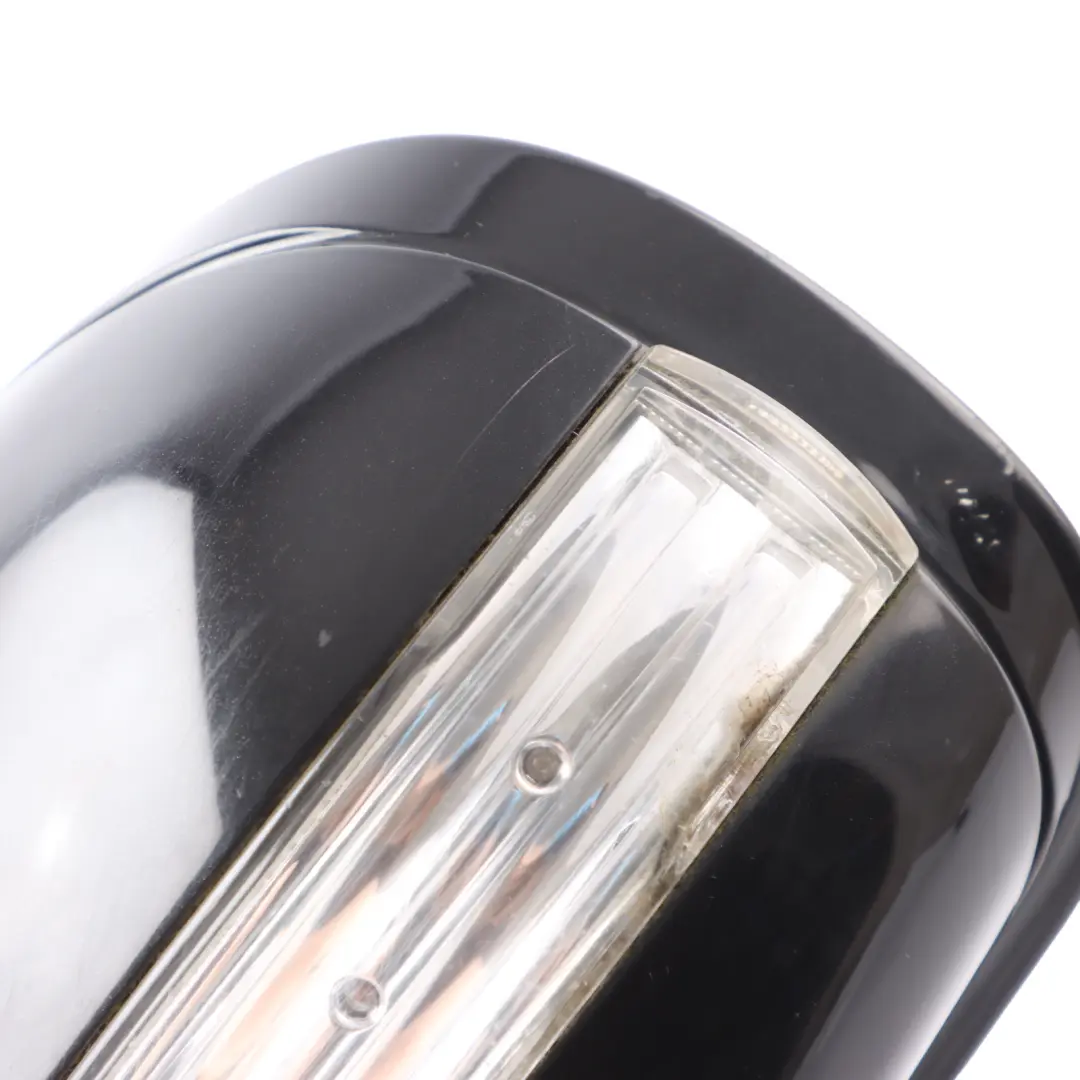 Mercedes W203 Wing Mirror Power Fold Door Left N/S Obsidian Black Metallic - 197