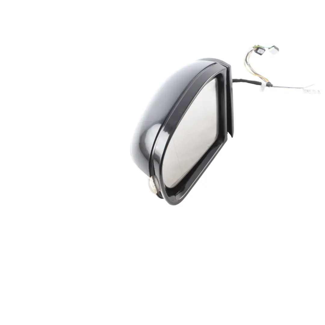 Mercedes W203 Wing Mirror Power Fold Door Left N/S Obsidian Black Metallic - 197