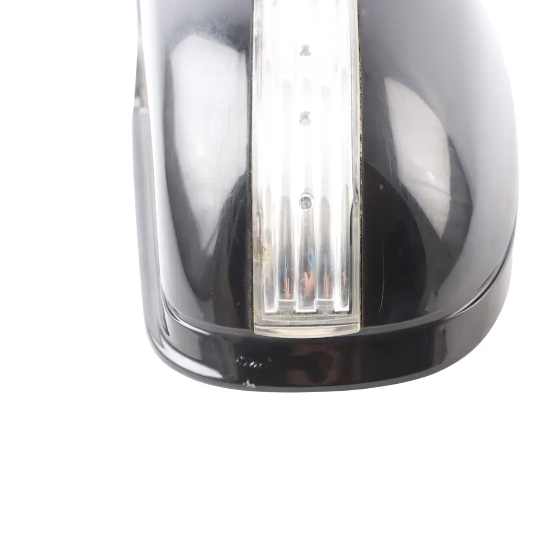 Mercedes W203 Wing Mirror Power Fold Door Left N/S Obsidian Black Metallic - 197