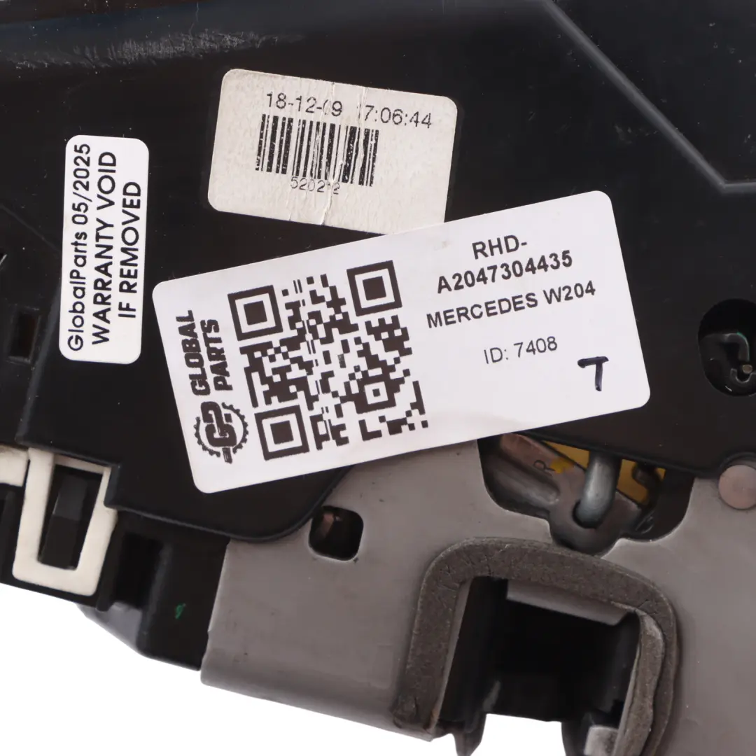 Mercedes W168 Door Lock Latch Mechanism Rear Right O/S A2047304435