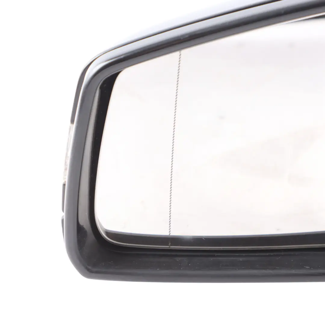 Mercedes W204 Wing Mirror Electric Outside Door Left N/S Obsidian Black - 197