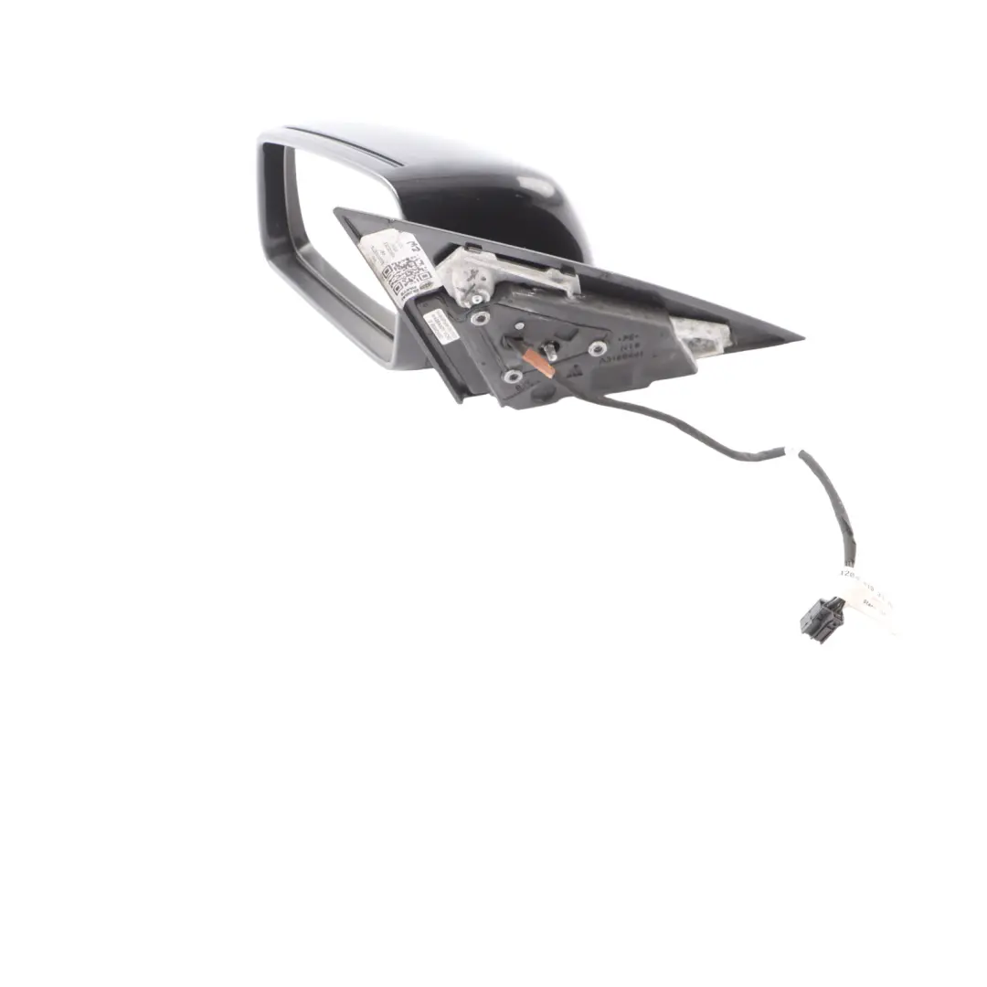 Mercedes W204 Wing Mirror Electric Outside Door Left N/S Obsidian Black - 197