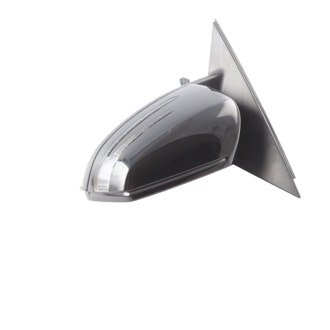 Mercedes W204 Wing Mirror Electric Outside Door Left N/S Obsidian Black - 197