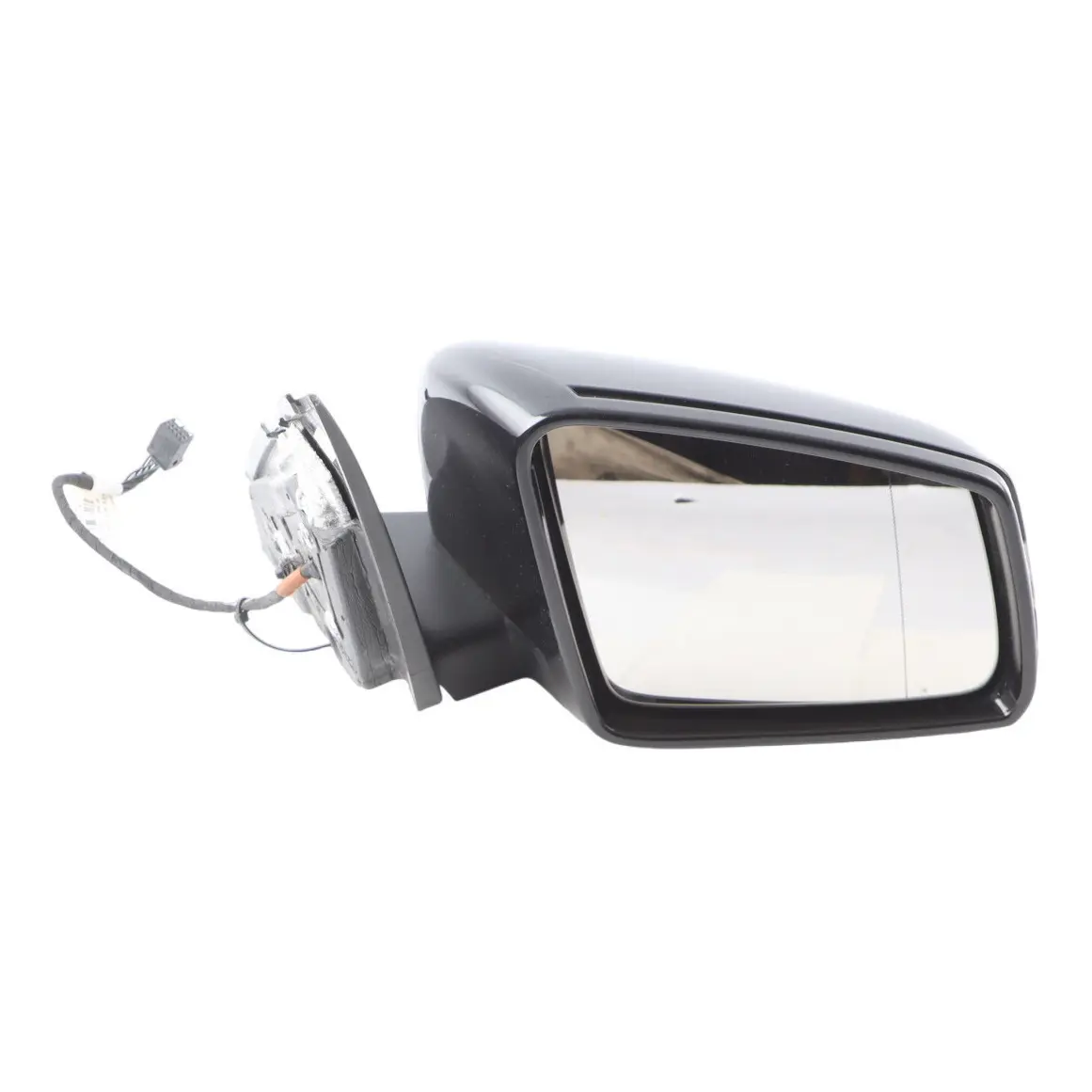 Mercedes W204 Wing Mirror Electric Outside Door Right O/S Obsidian Black - 197