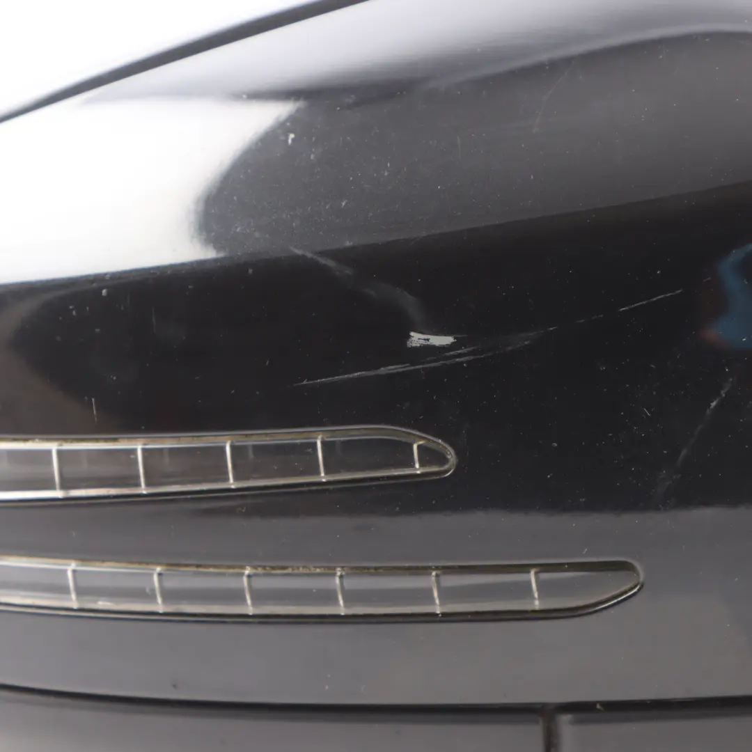 Mercedes W204 Wing Mirror Electric Outside Door Right O/S Obsidian Black - 197