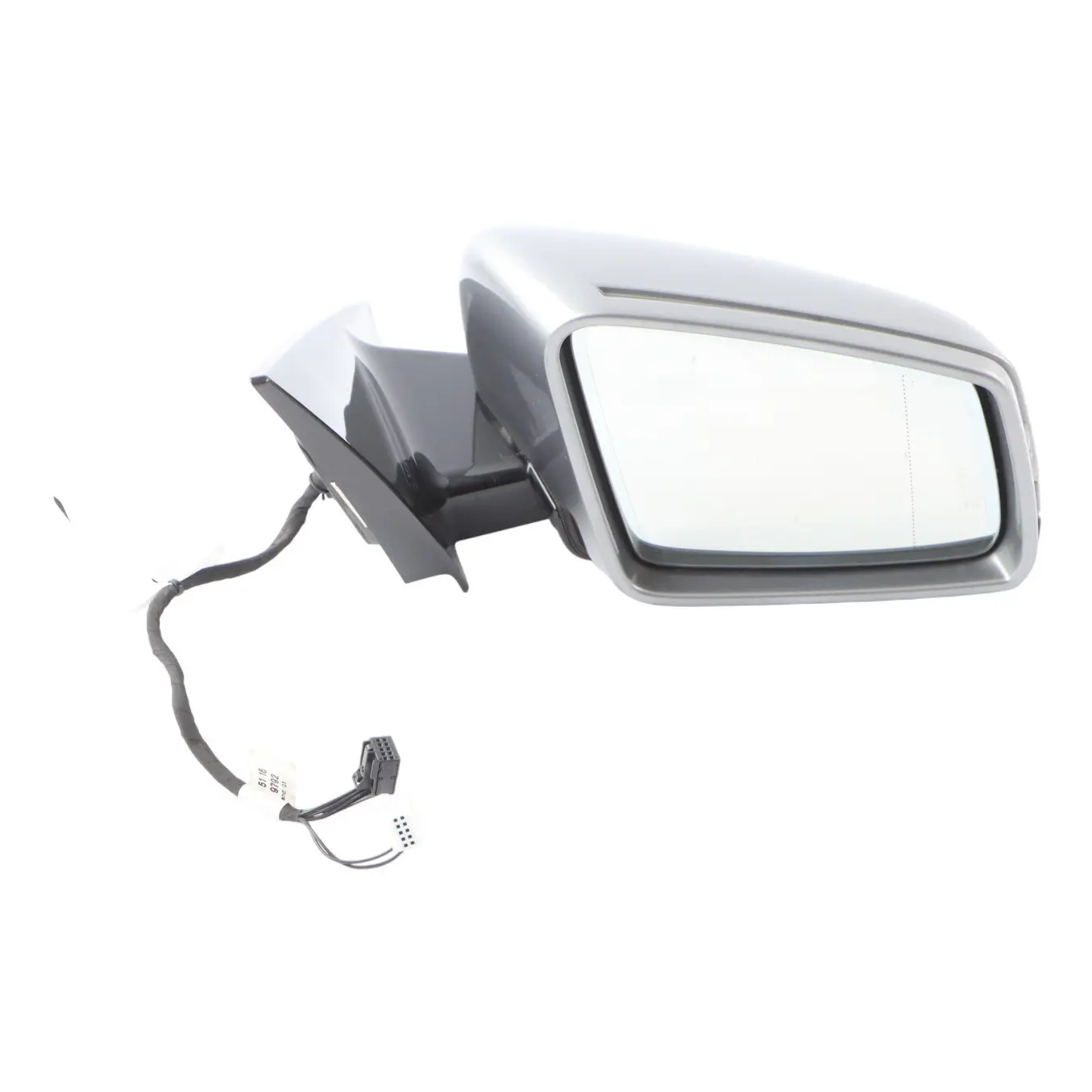 Mercedes W207 Wing Mirror Door Right O/S High Gloss Palladium Silver - 792