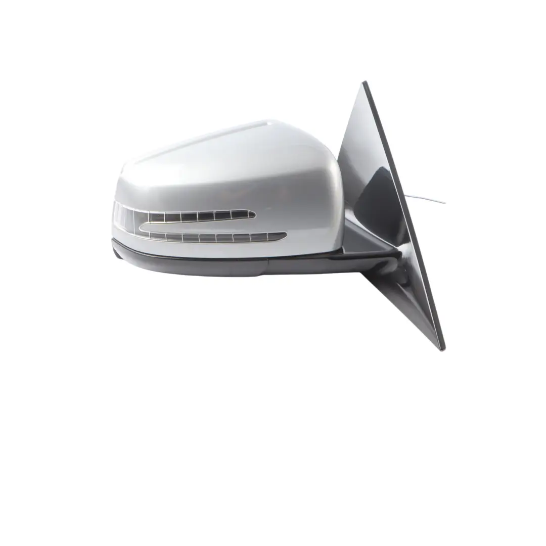Mercedes W207 Wing Mirror Door Right O/S High Gloss Palladium Silver - 792