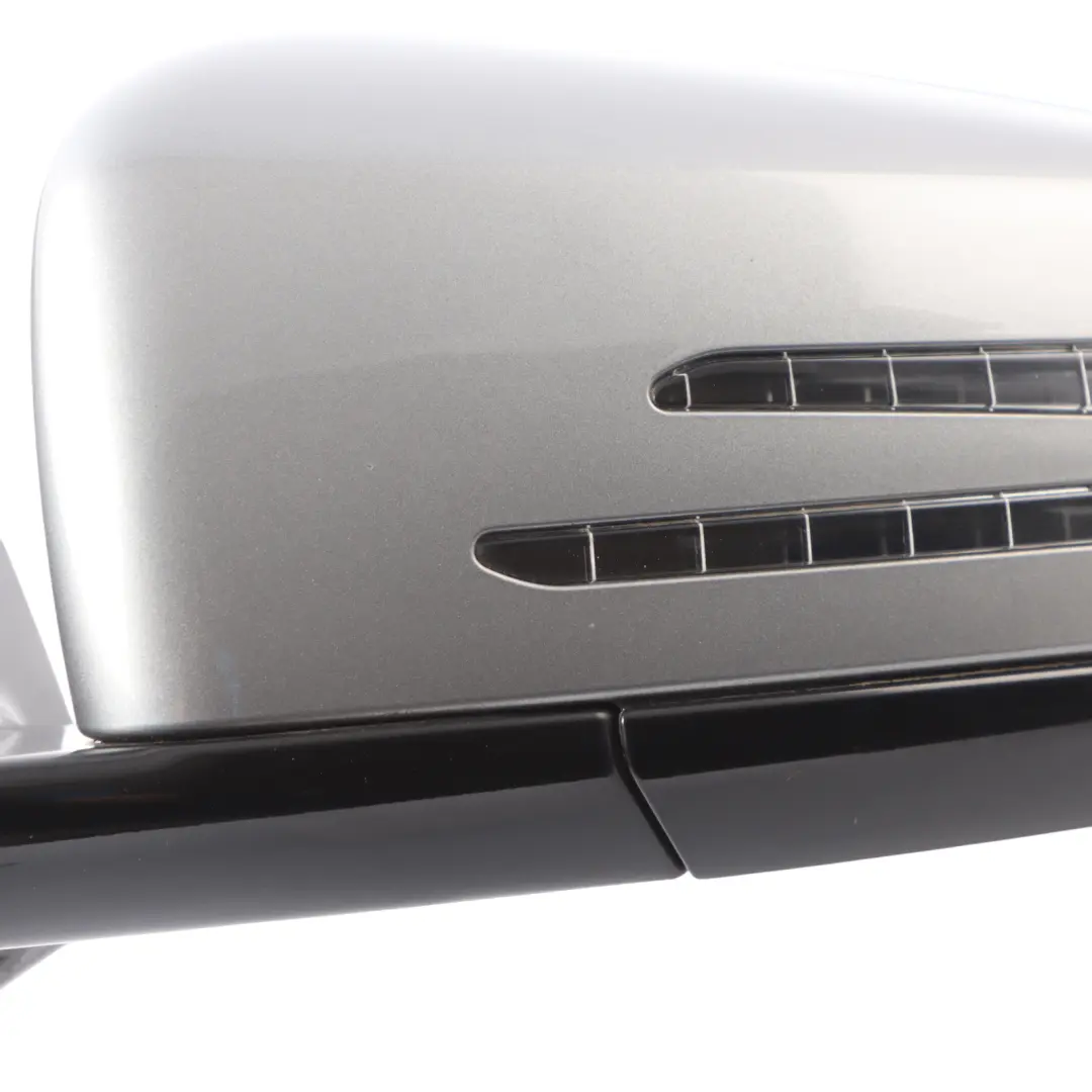 Mercedes W207 Wing Mirror Door Left N/S High Gloss Palladium Silver Metallic-792