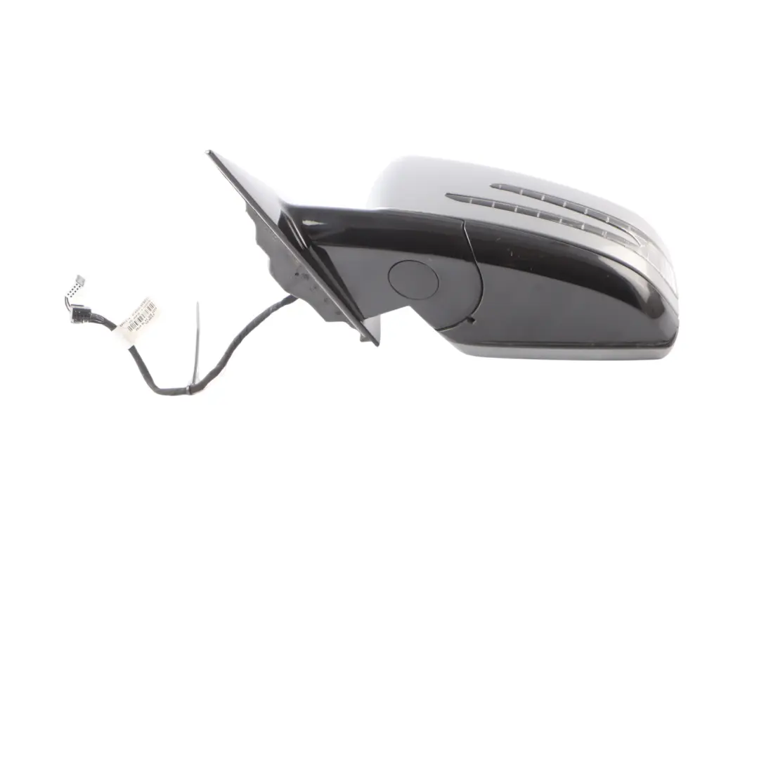 Mercedes W207 Wing Mirror Door Left N/S High Gloss Palladium Silver Metallic-792