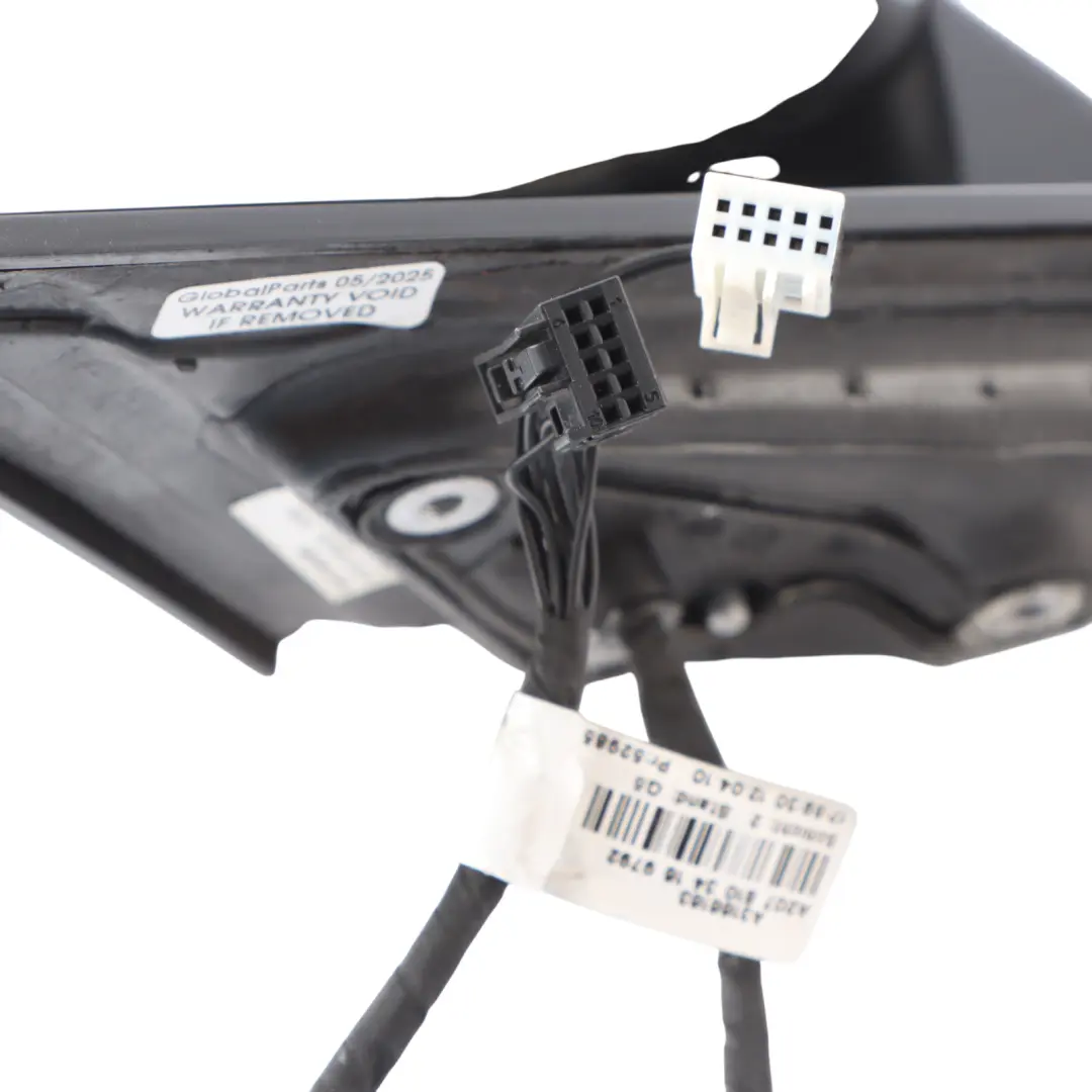 Mercedes W207 Wing Mirror Door Left N/S High Gloss Palladium Silver Metallic-792