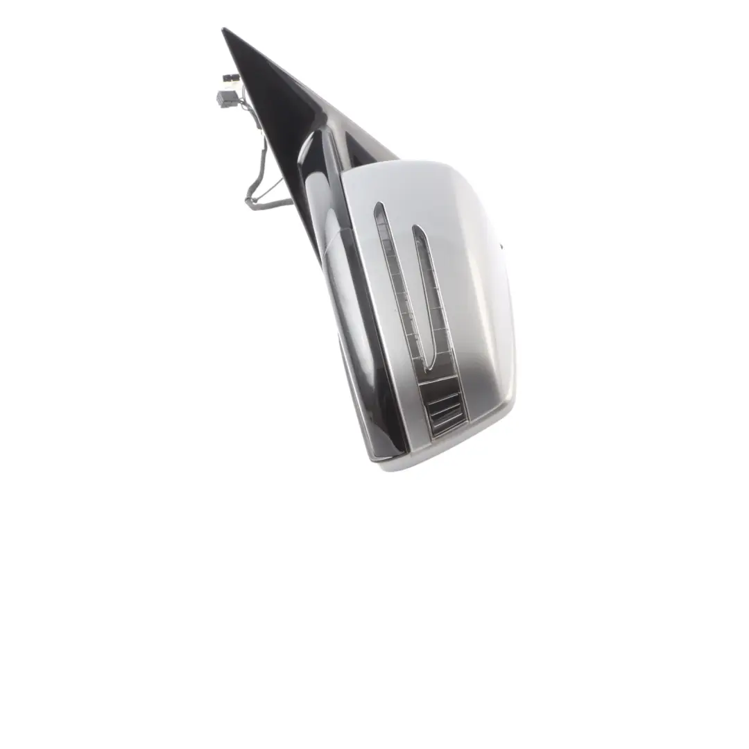 Mercedes W207 Wing Mirror Door Left N/S High Gloss Palladium Silver Metallic-792