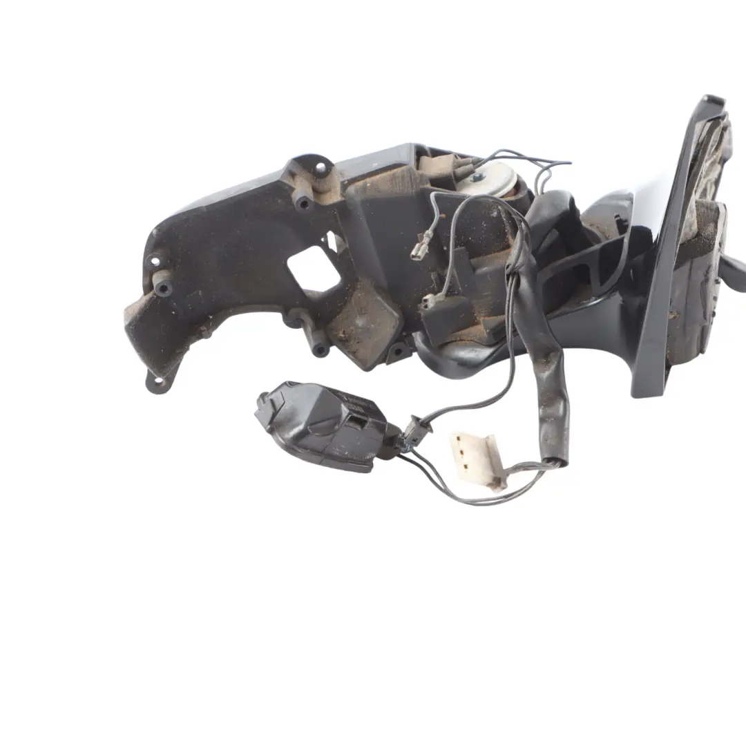 Mercedes CLS C219 Wing Mirror Base Left N/S Power Fold Obsidian Black - 197 