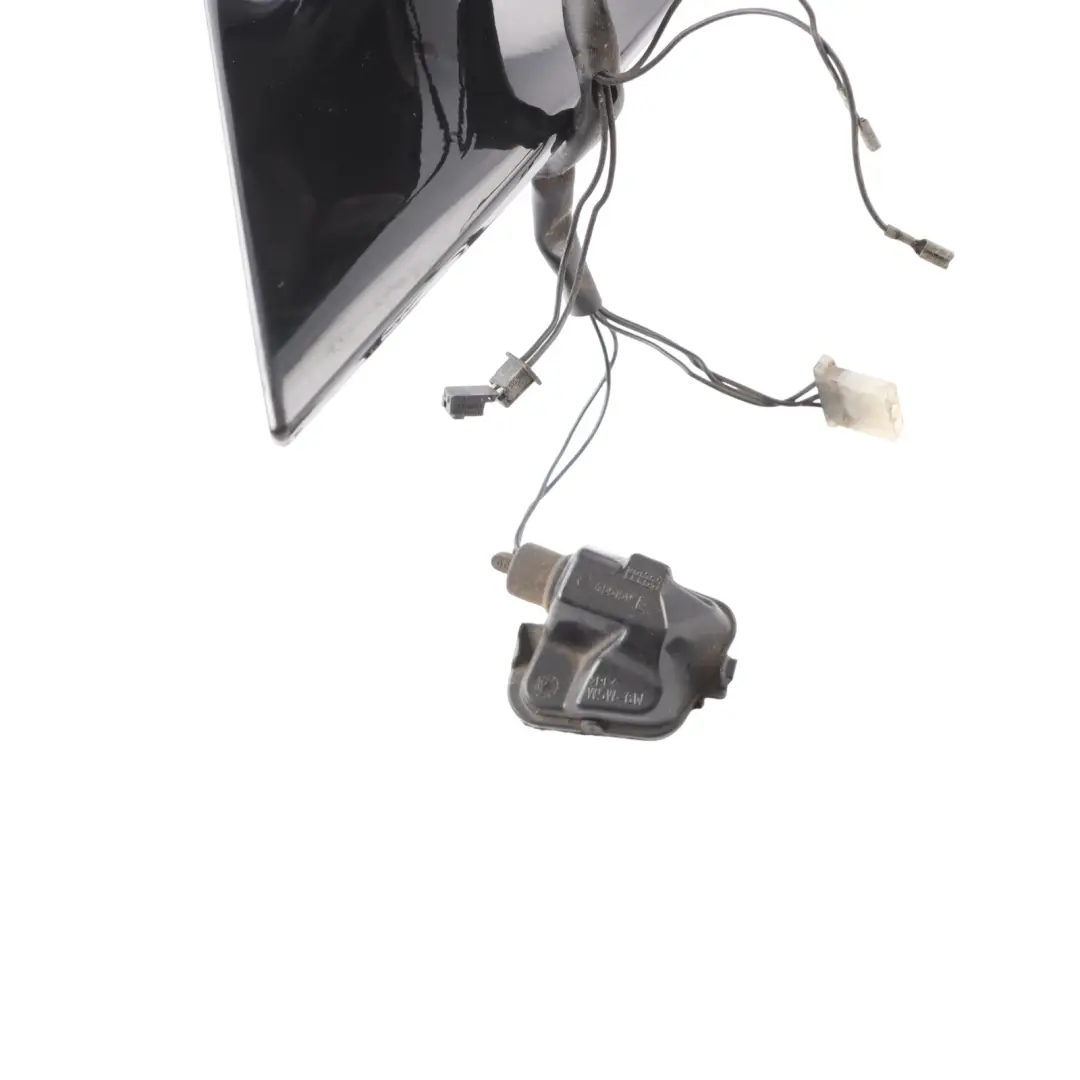 Mercedes CLS C219 Wing Mirror Base Left N/S Power Fold Obsidian Black - 197 