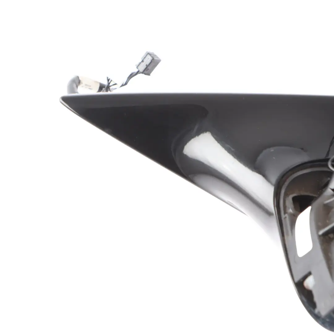 Mercedes CLS C219 Wing Mirror Base Left N/S Power Fold Obsidian Black - 197 