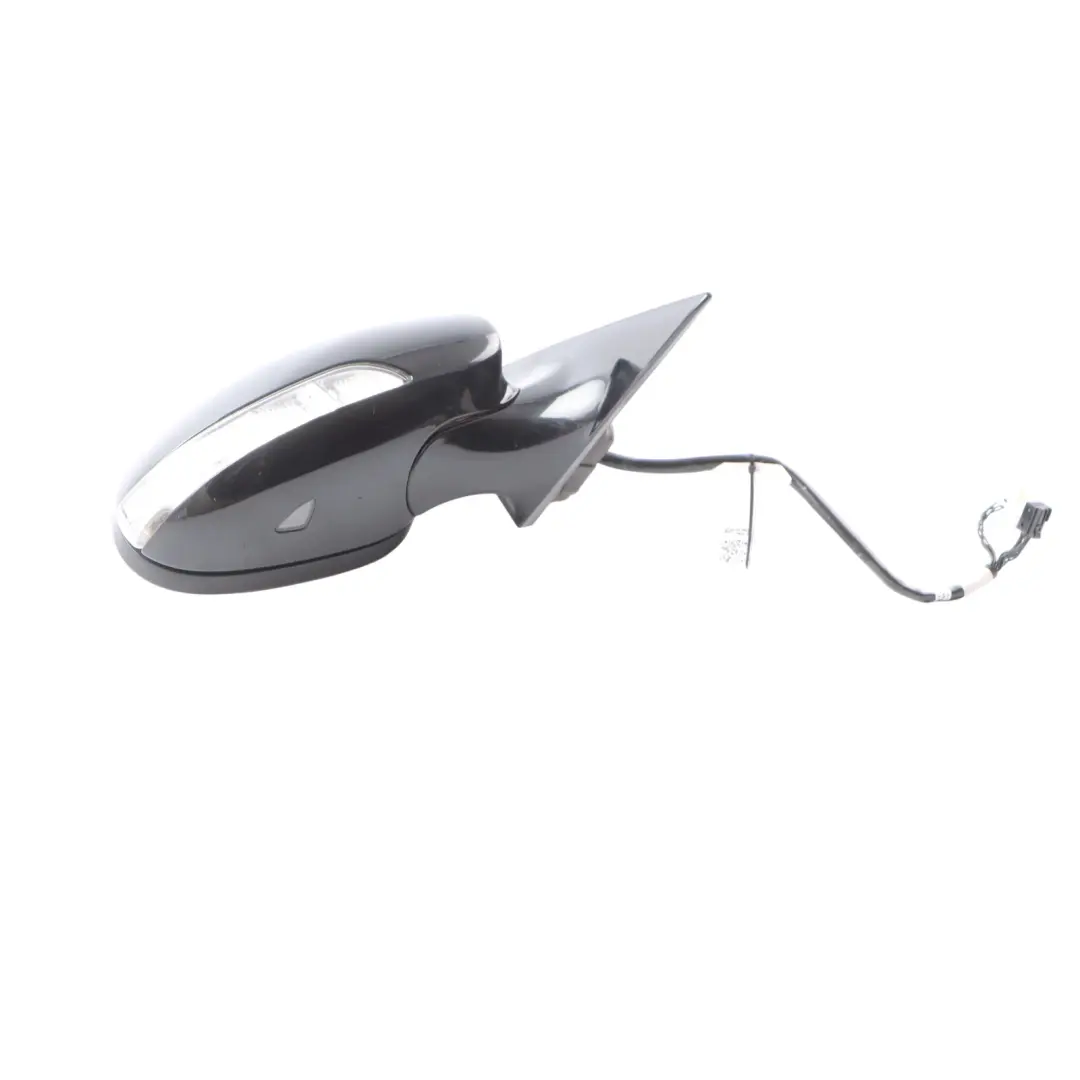 Mercedes CLS C219 Wing Mirror Right O/S A2198110107 Obsidian Black Metallic-197