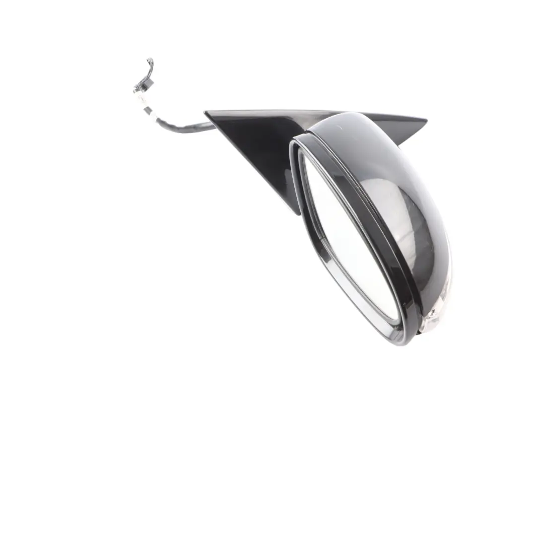 Mercedes CLS C219 Wing Mirror Right O/S A2198110107 Obsidian Black Metallic-197
