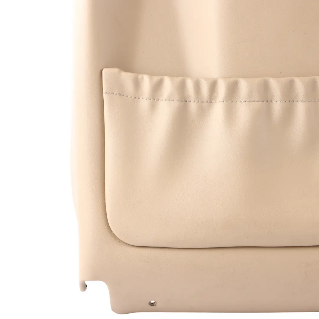 Mercedes CLS W219 Seat Backrest Trim Cover Front Right O/S Panel Leather Beige