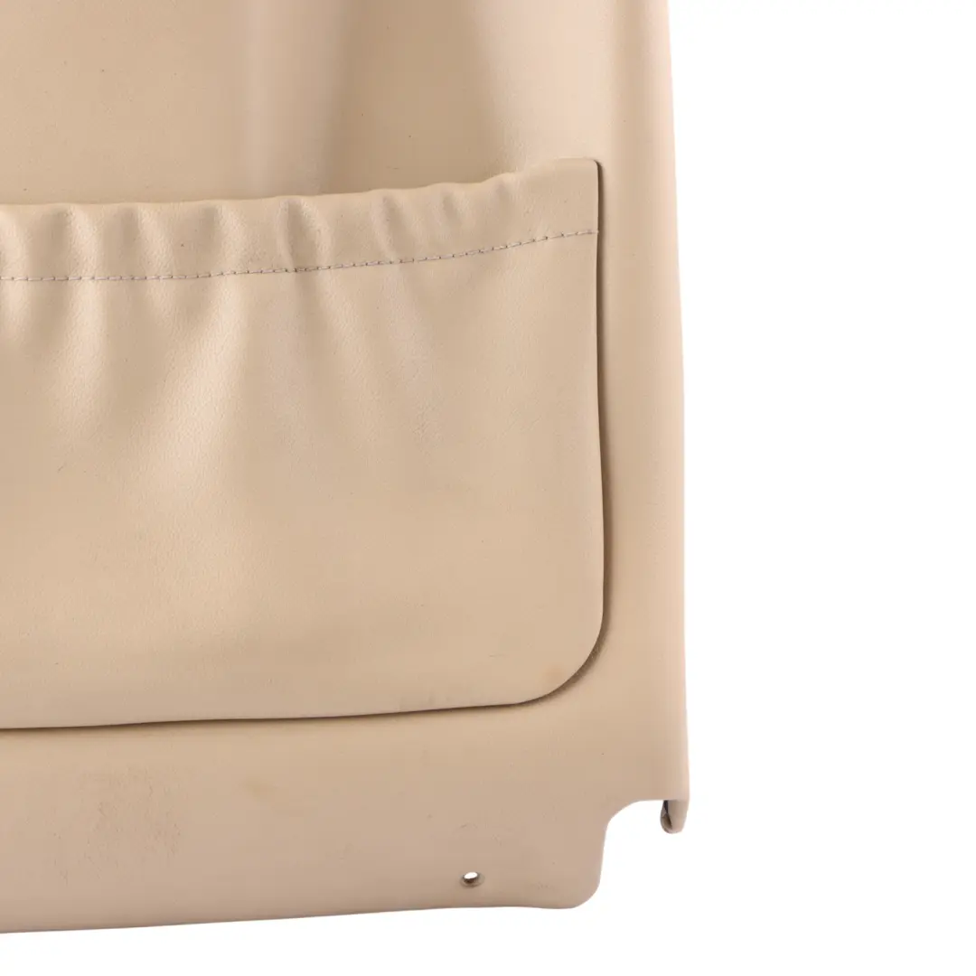 Mercedes CLS W219 Seat Backrest Trim Cover Front Right O/S Panel Leather Beige
