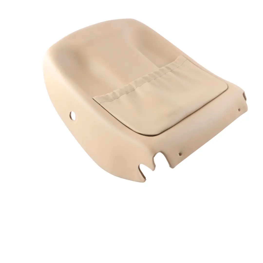Mercedes CLS W219 Seat Backrest Trim Cover Front Right O/S Panel Leather Beige