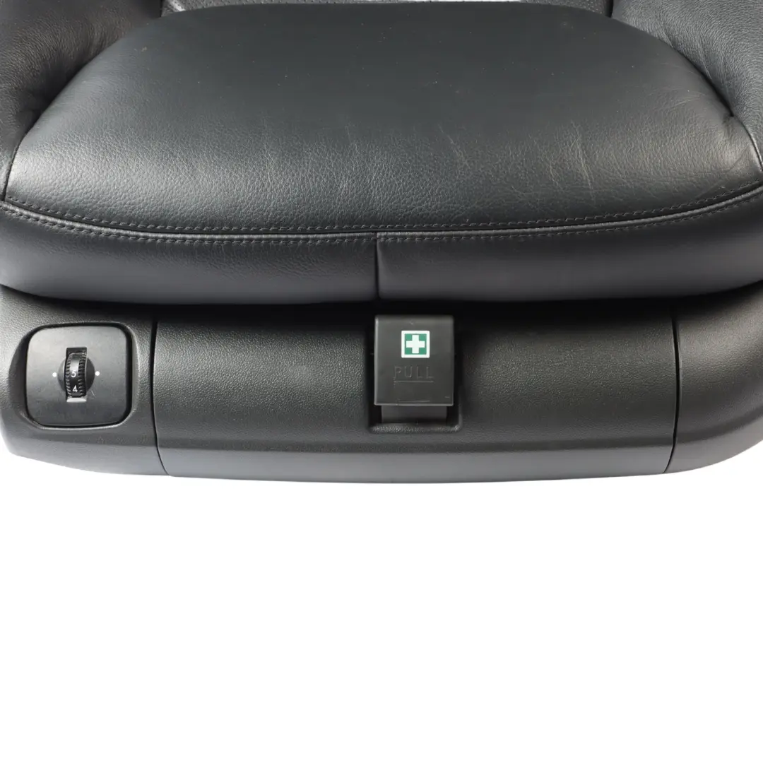 Mercedes W220 Front Seat Heated Memory Left N/S Leather Black