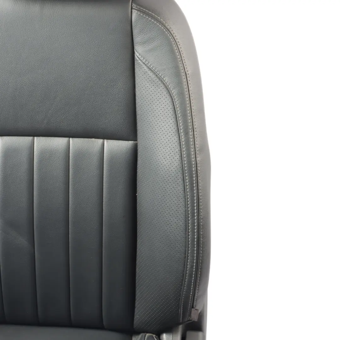 Mercedes W470 Progressive Front Seat Left N/S Interior Leather Black