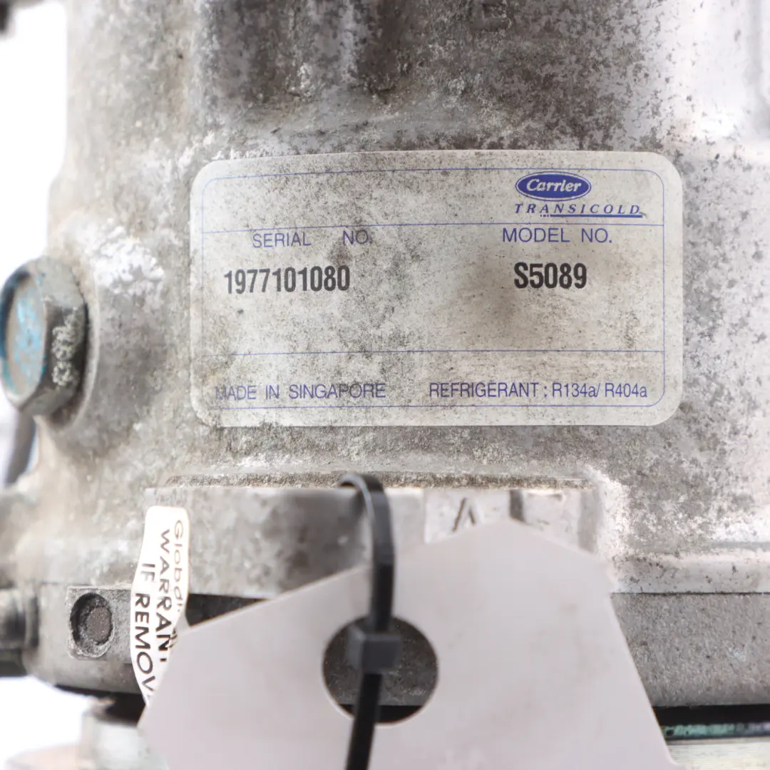 Mercedes W907 W910 Transicold Fridge Box Freezer Coolbox Compressor Pump S5089