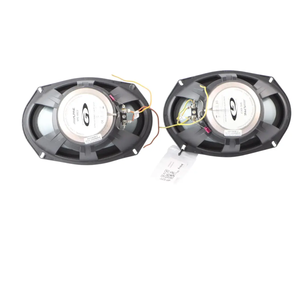 Genuine Alpine 6x9" SPG-69C2 Type S Stereo Car Audio 2-Way Coaxial Speakers Set