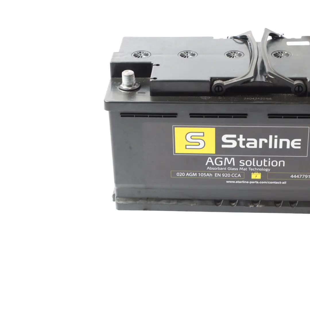 Starline AGM Car Accumulator Battery Electrical Unit 12V 105Ah 920A