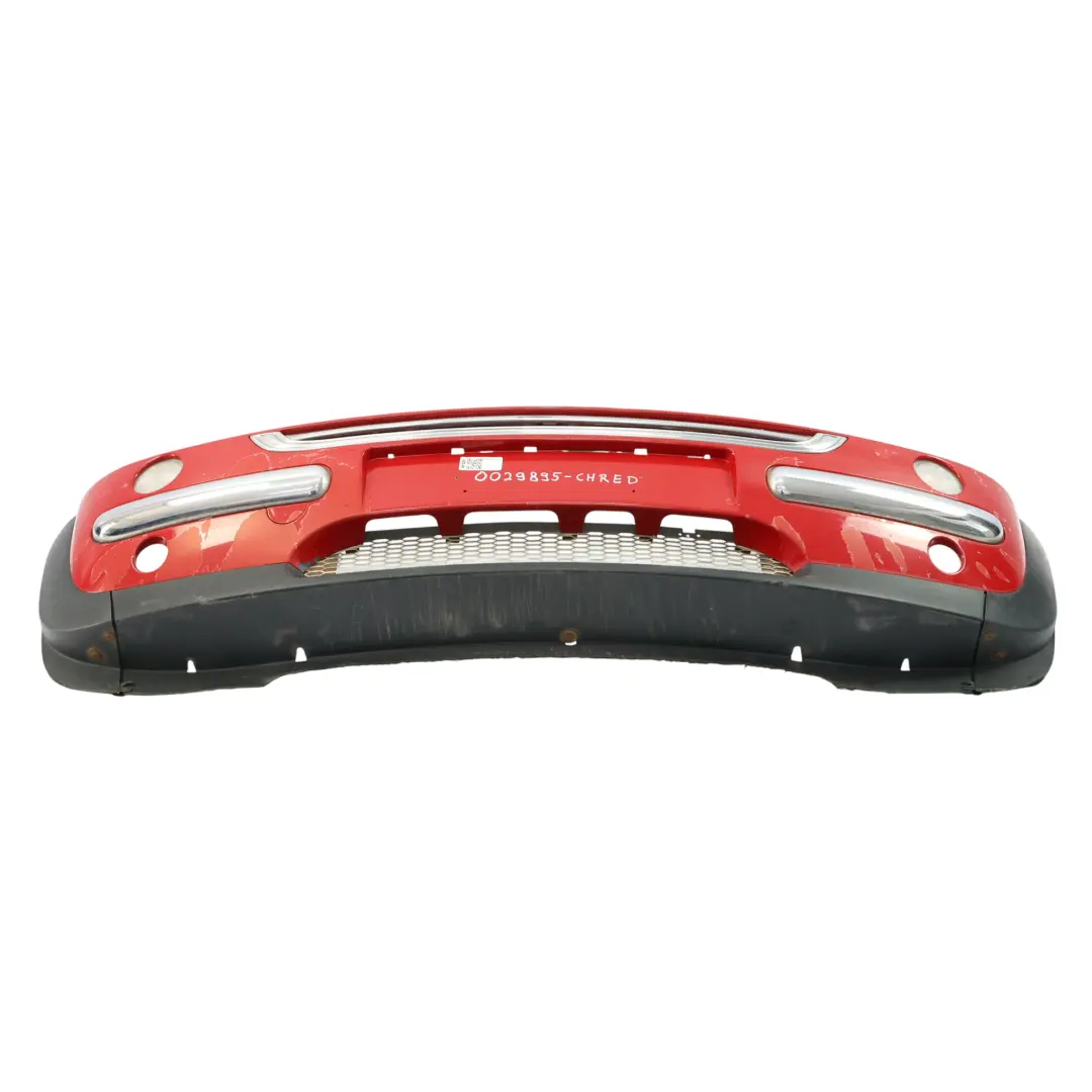 Complete Front Bumper Trim Panel Covering Chili Red - 851 Mini R50 - SKU 0029895-CHRED - Part number 0029895