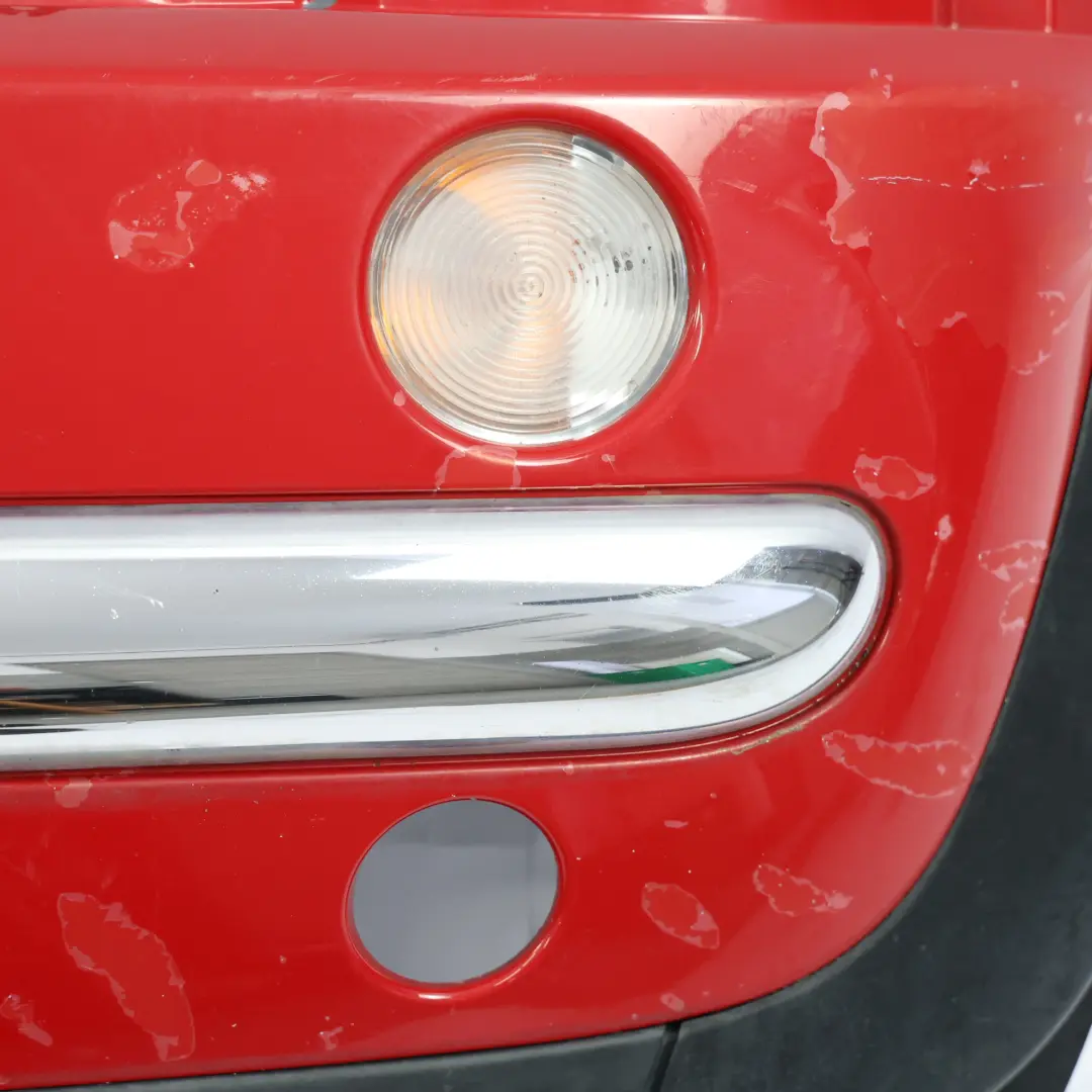 Complete Front Bumper Trim Panel Covering Chili Red - 851 Mini R50 - SKU 0029895-CHRED - Part number 0029895