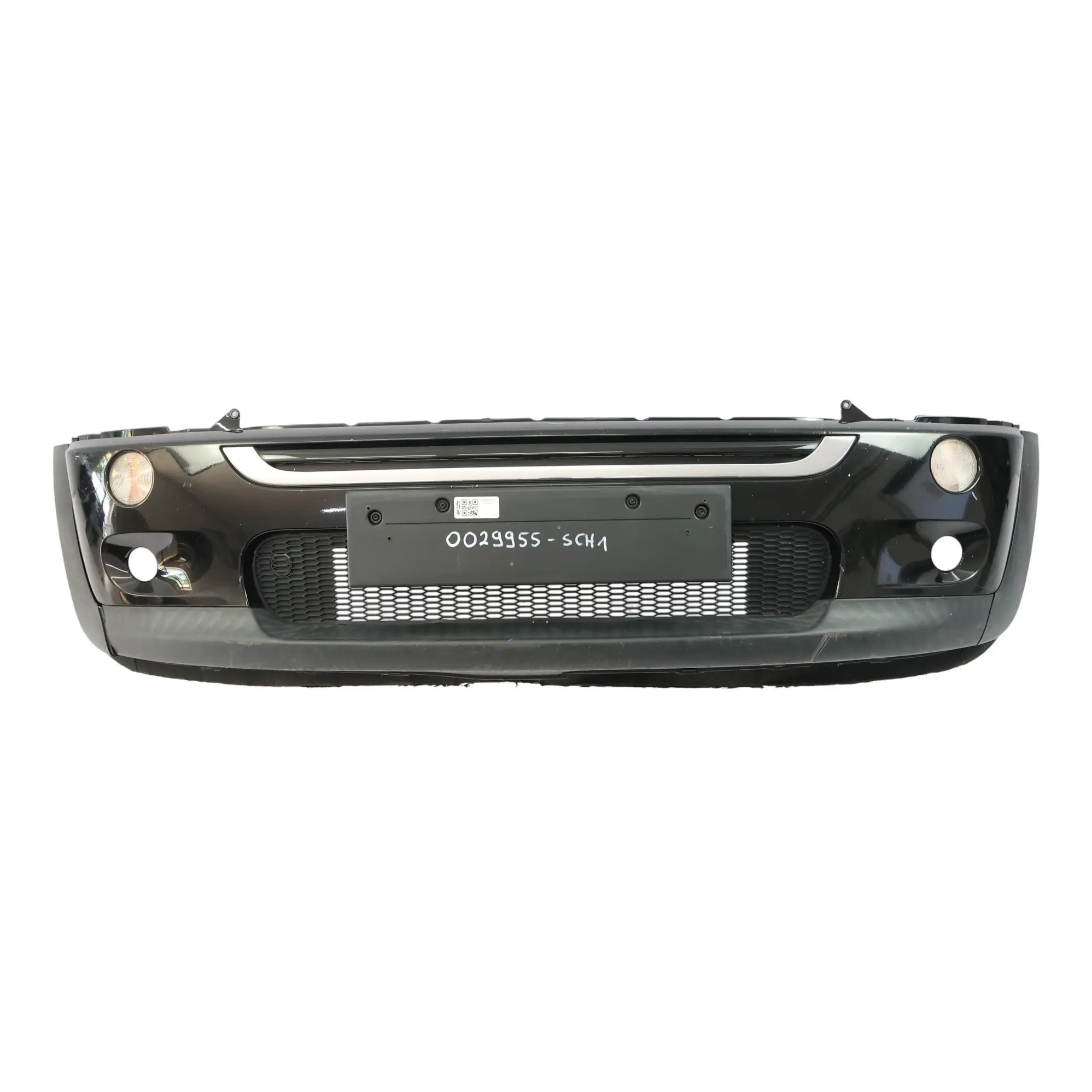 Front Bumper Mini Cooper S R52 R53 Complete Trim Panel Schwarz 2 Black - 668