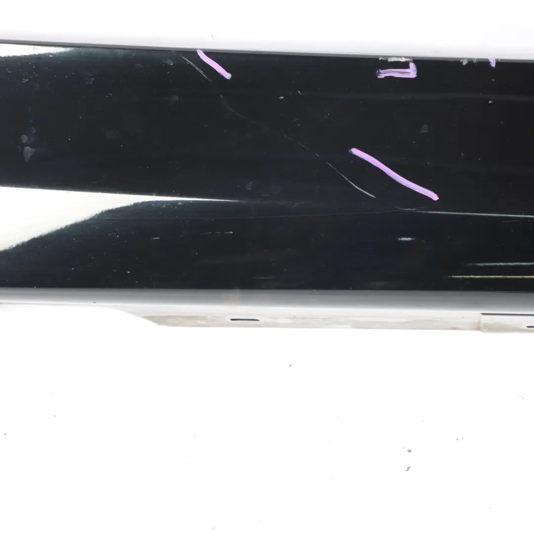 BMW E90 E91 Side Skirt Sill Strip Right O/S Schwarz 2 Black - 668