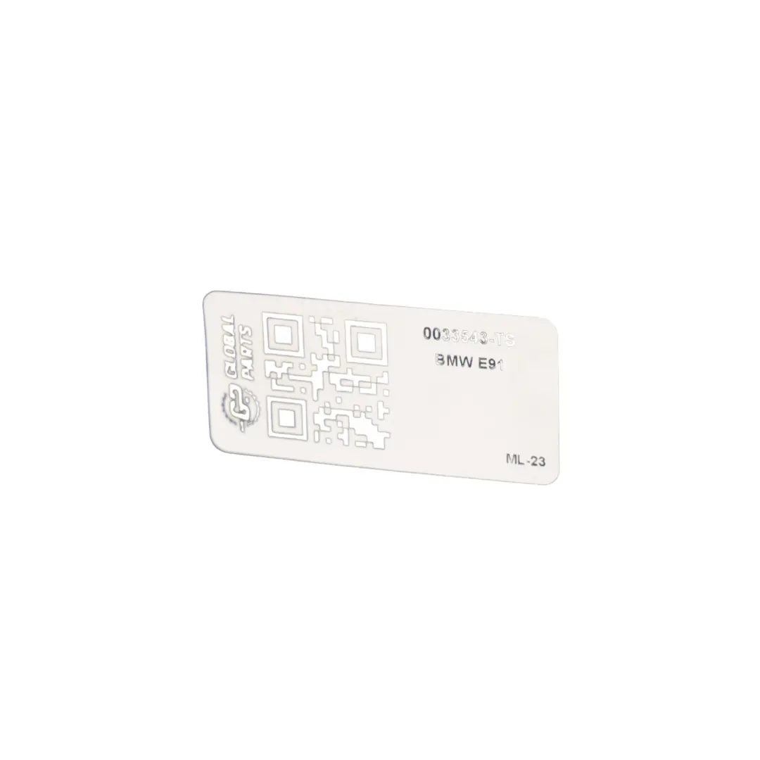 Bumper Trim Panel Titansilber Silver - 354 BMW E91 Touring M Sport Rear - SKU 0033543-TS - Part number 0033543