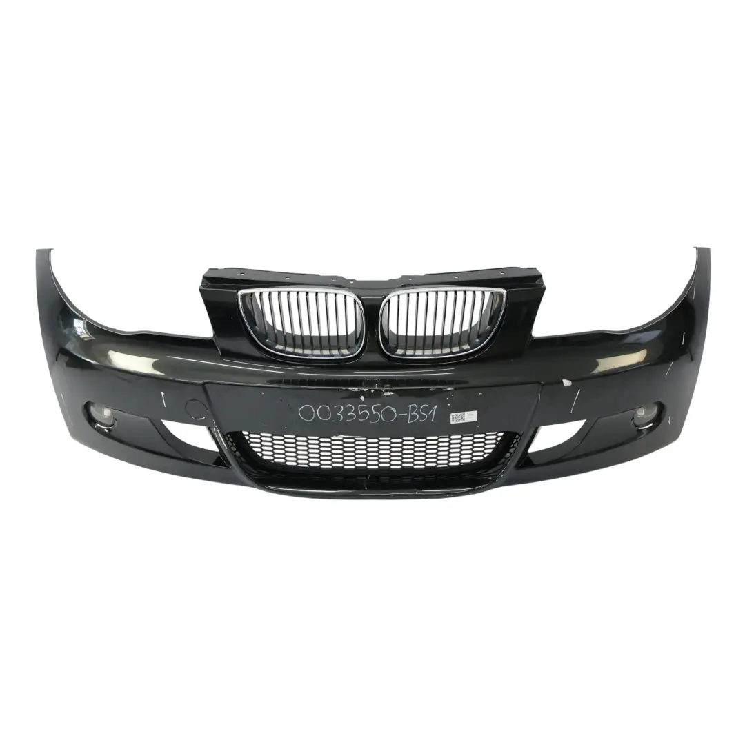 Front Bumper BMW E81 E87 M Sport Trim Panel Black Sapphire Metallic - 475