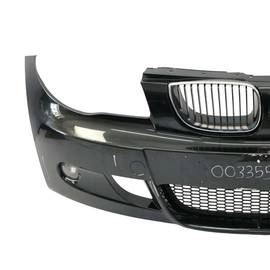 Front Bumper BMW E81 E87 M Sport Trim Panel Black Sapphire Metallic - 475