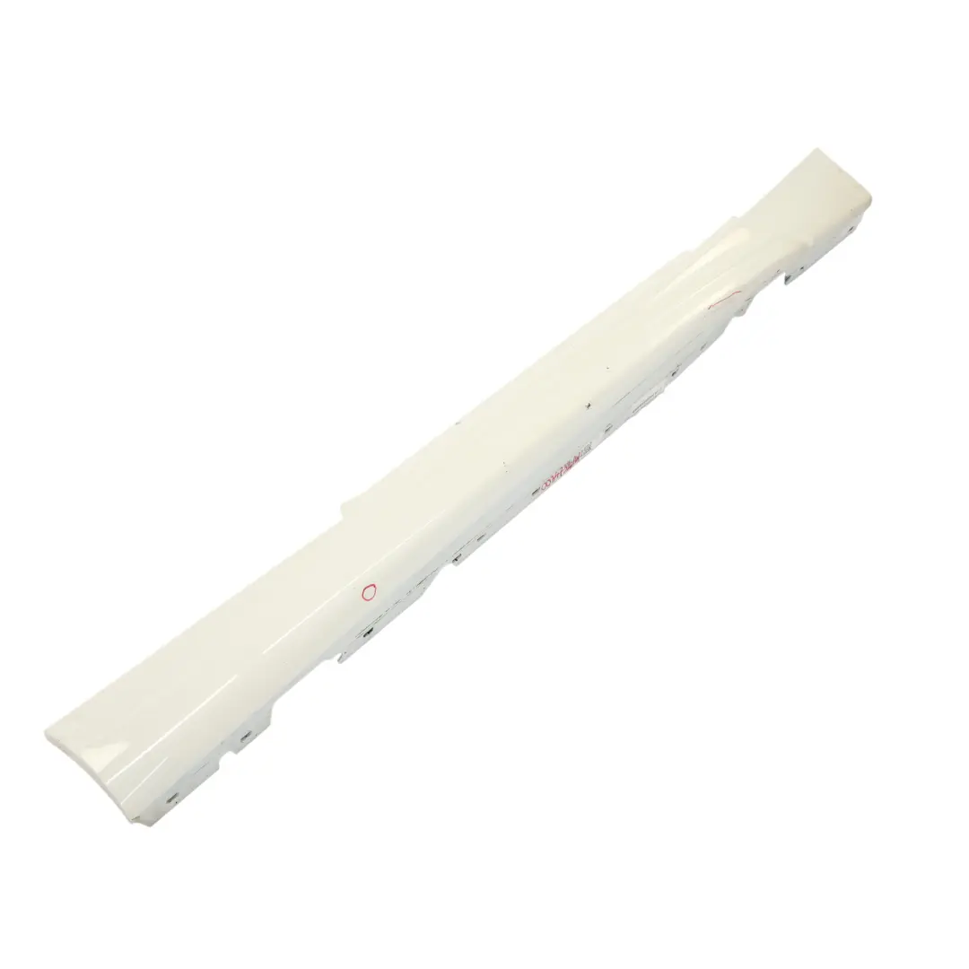 BMW E81 E82 E88 Side Skirt M Sport Sill Strip Right O/S Alpinweiss White - 300
