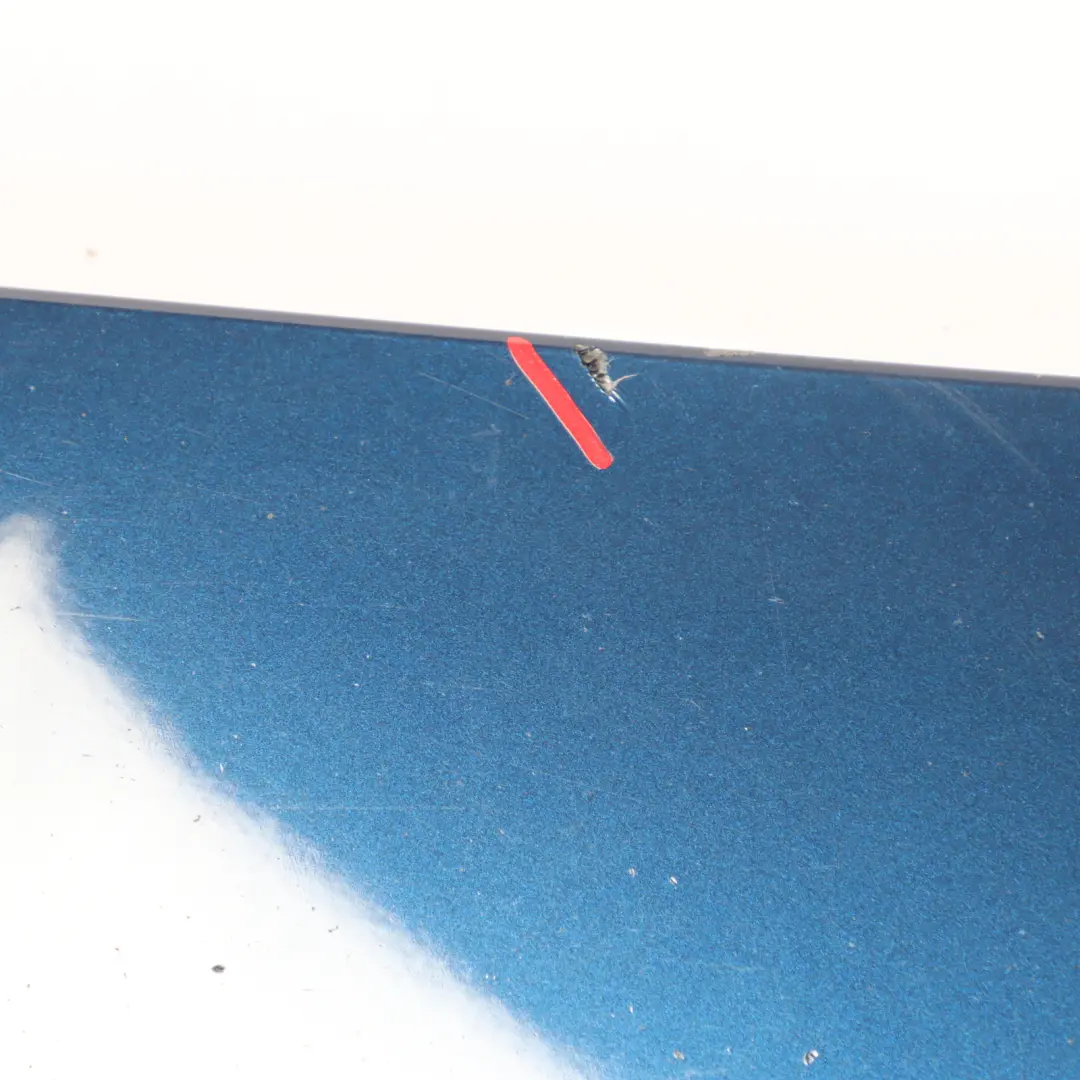 Side Skirt BMW E90 E91 LCI Sill Strip Right O/S Tiefseeblau Deep Sea Blue - A76