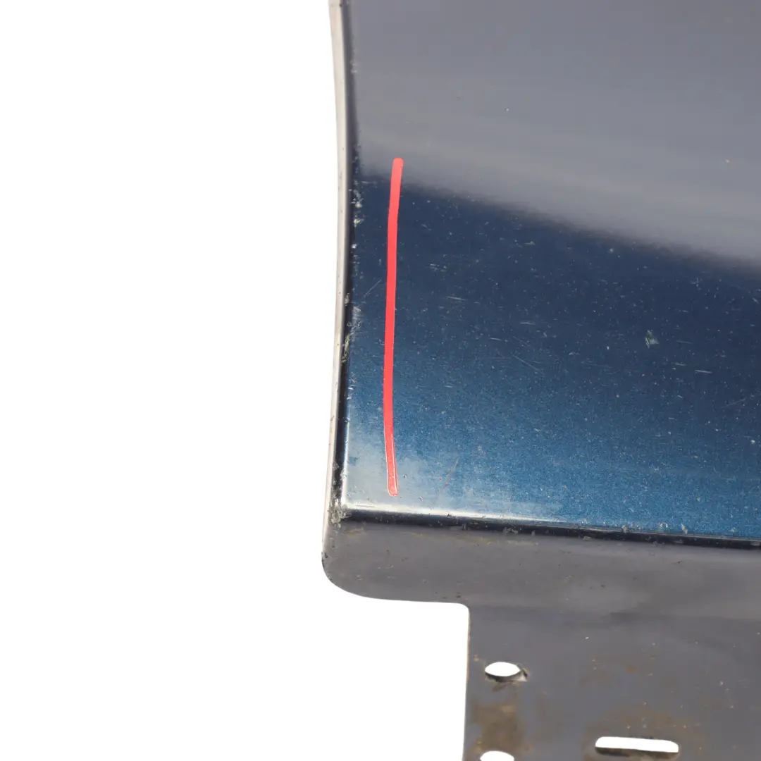 Side Skirt BMW E90 E91 LCI Sill Strip Right O/S Tiefseeblau Deep Sea Blue - A76