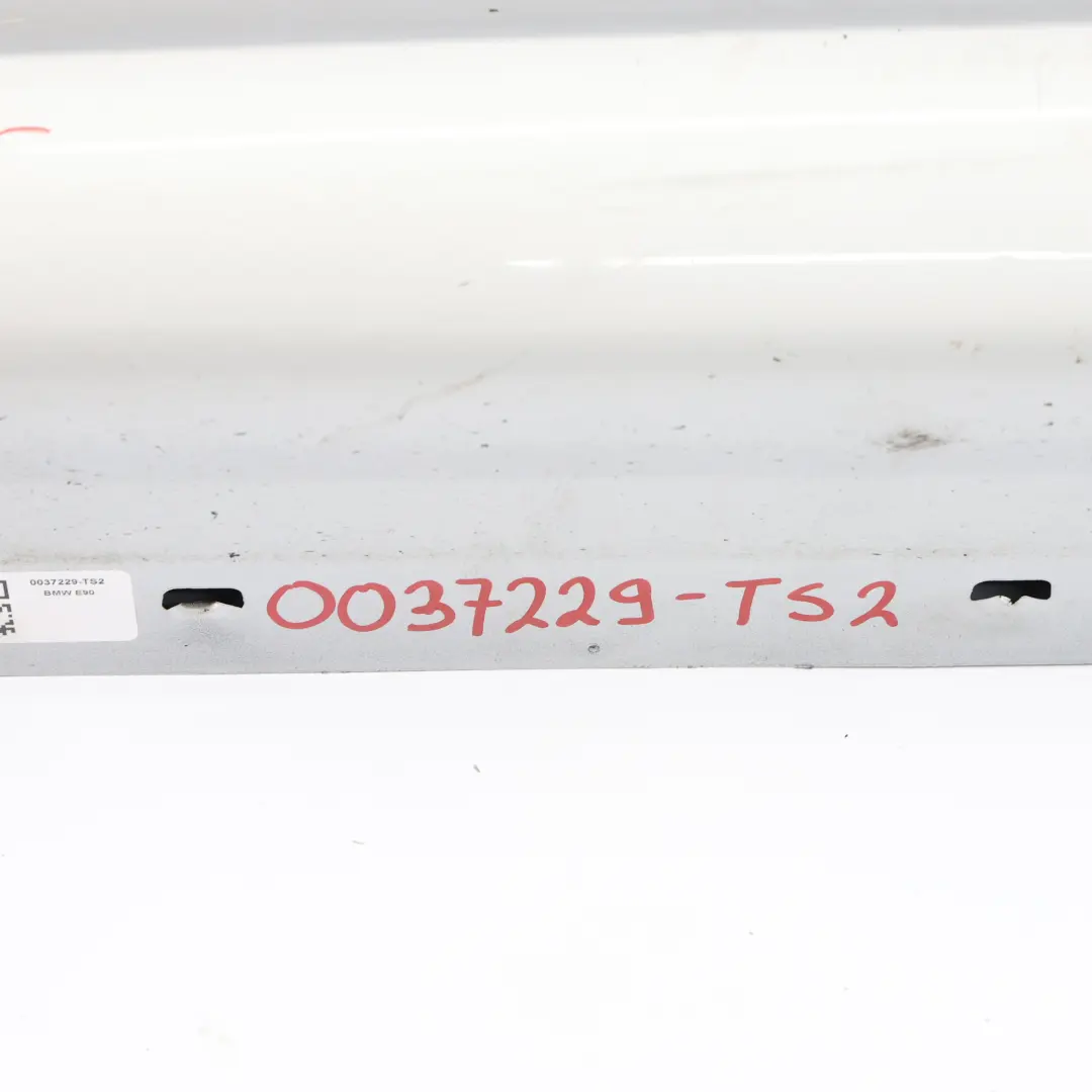 Side Skirt M Sport Sill Strip Left N/S Titansilber Titan Silver 354 BMW E90 LCI - SKU 0037229-TS2 - Part number 0037229