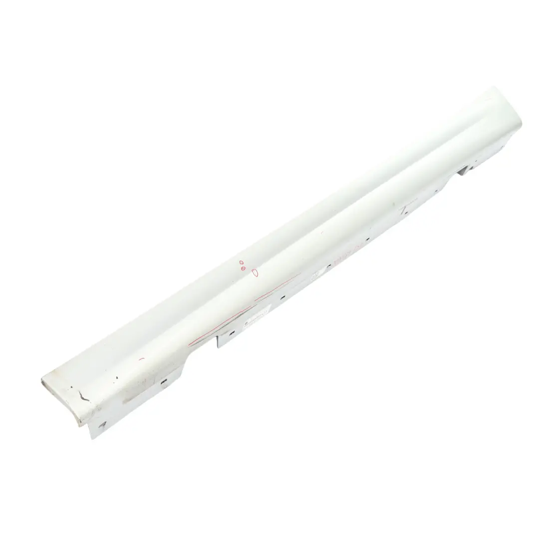 Side Skirt M Sport Sill Strip Left N/S Titansilber Titan Silver 354 BMW E90 LCI - SKU 0037229-TS2 - Part number 0037229