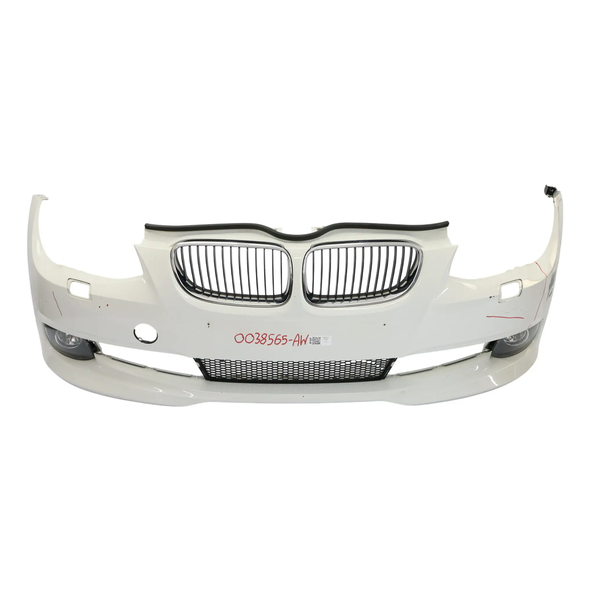 Bumper Front BMW E92 E93 LCI Trim Panel Alpinweiss 3 Alpine White - 300