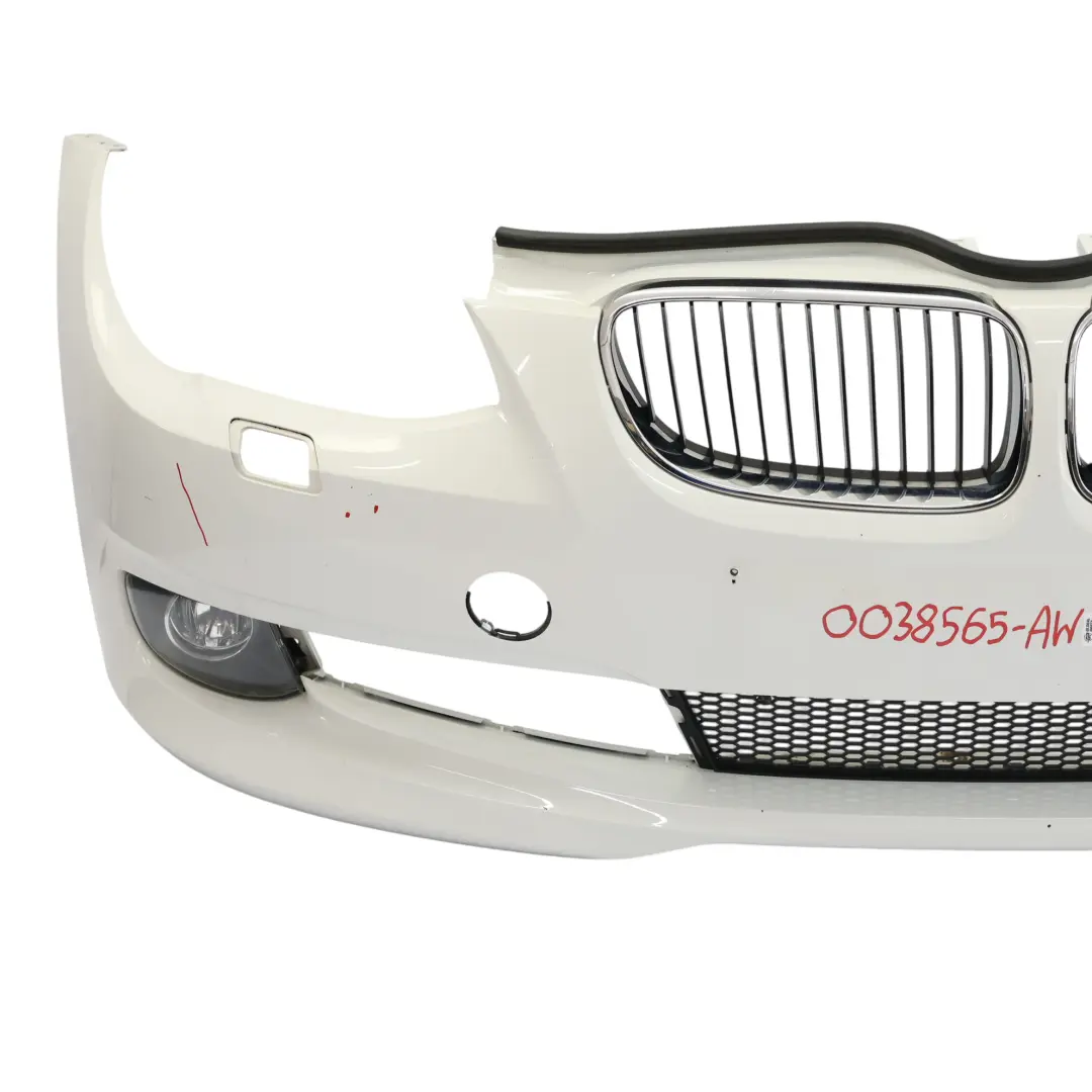 Bumper Front BMW E92 E93 LCI Trim Panel Alpinweiss 3 Alpine White - 300