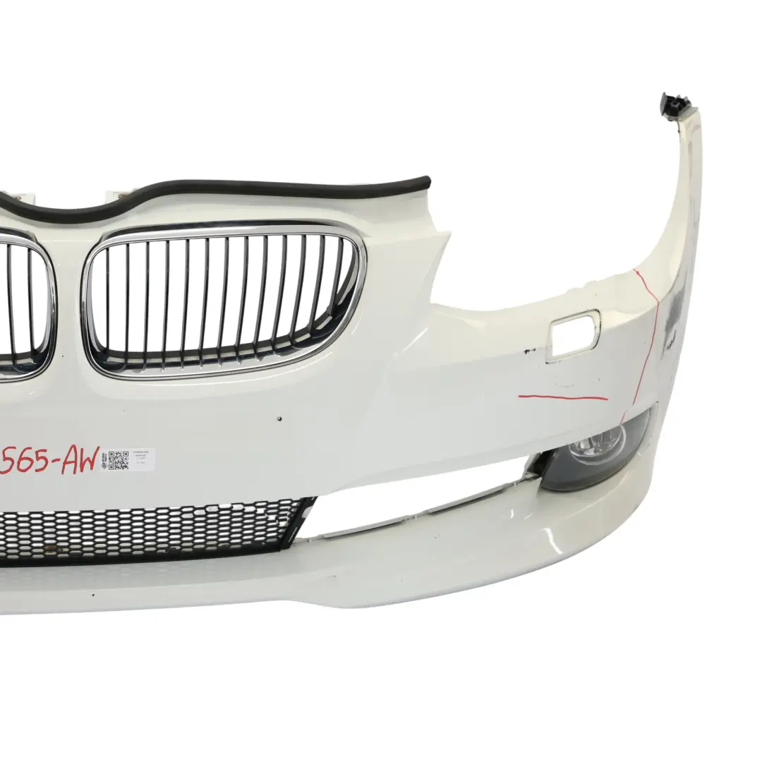 Bumper Front BMW E92 E93 LCI Trim Panel Alpinweiss 3 Alpine White - 300