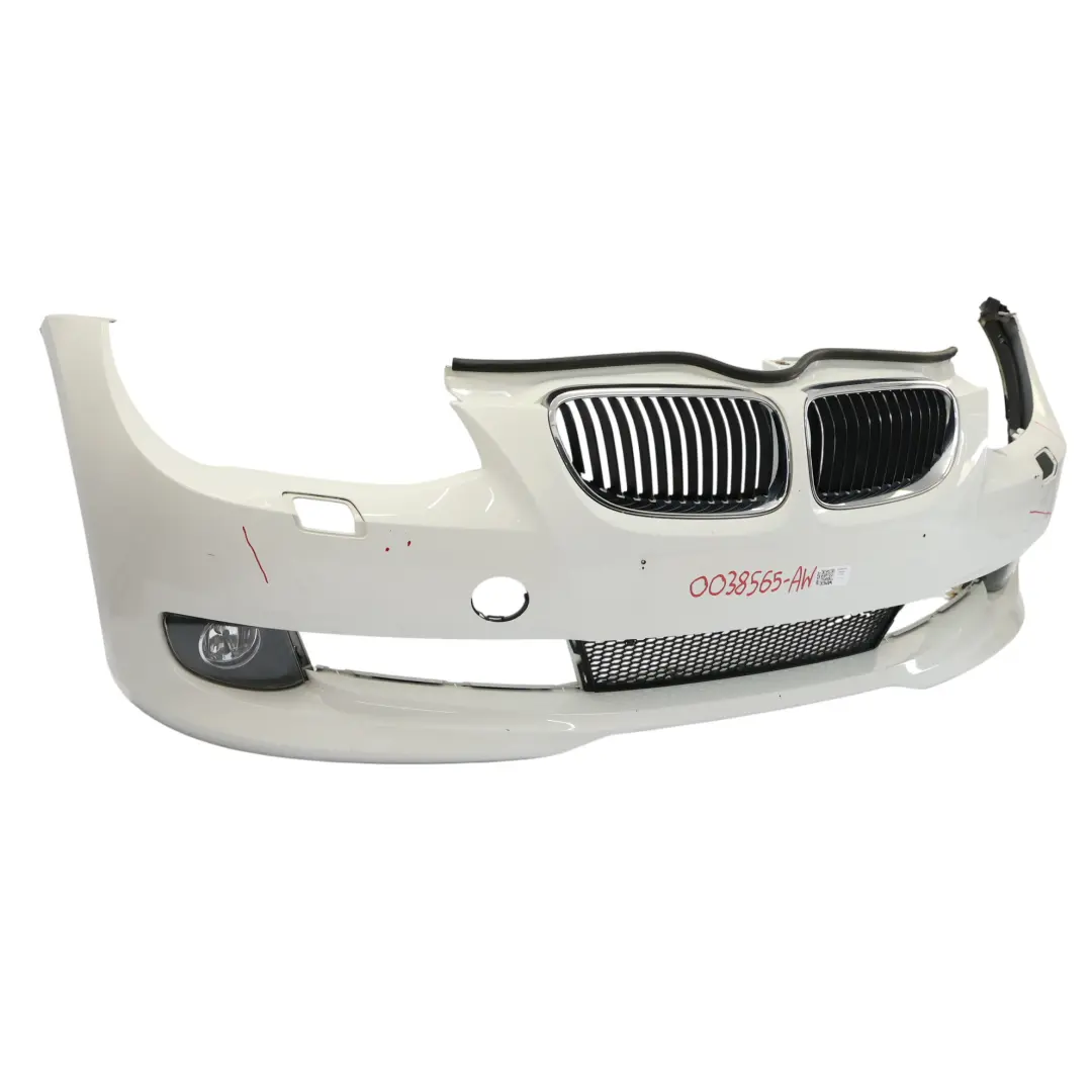 Bumper Front BMW E92 E93 LCI Trim Panel Alpinweiss 3 Alpine White - 300